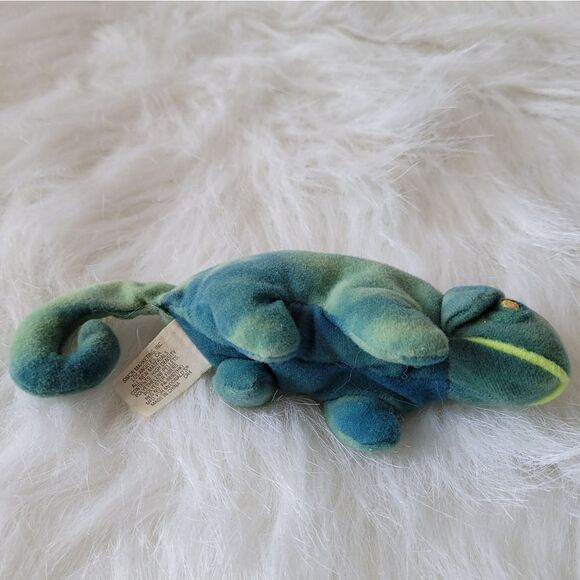 Ty Iggy the Iguana Teenie Beanie Babies - Picture 3 of 3